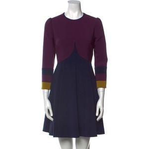 Roksanda Colorblock Skater Midi Dress